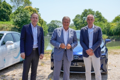 Kinto, autoad indrogeno a noleggio,  sindaco comune di venezia alla presentazione