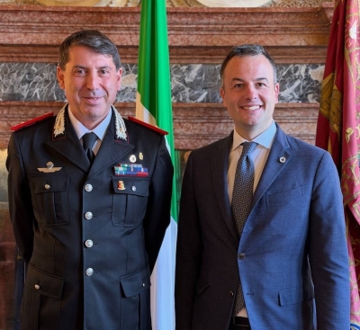 Ettore Bramato, generale di brigata, comandante Legione carabinieri del Veneto