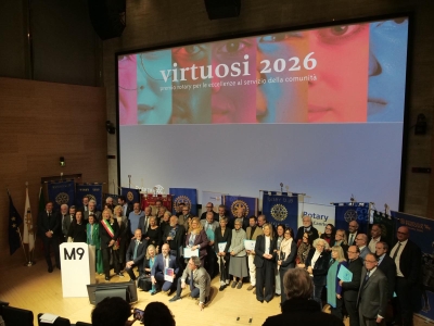 premio Eccellenze al servizio della Comunità - Virtuosi 2026 Rotary