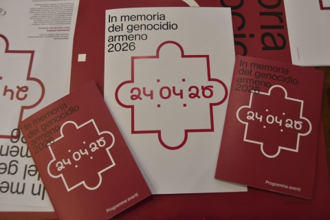 Damiano alla conferenza in memoria del genocidio armeno 2026