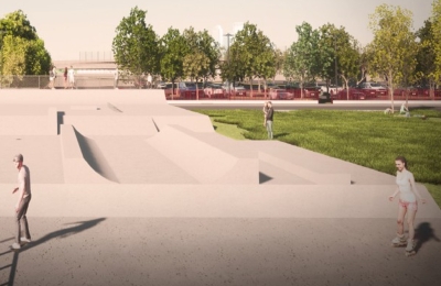 Skate park Marghera_render