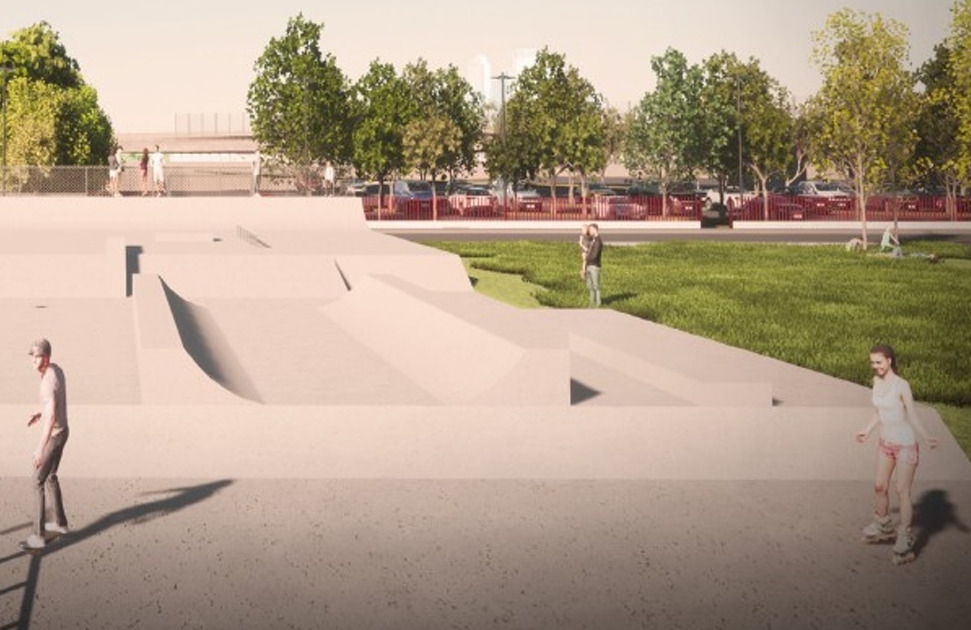 Skate park Marghera_render