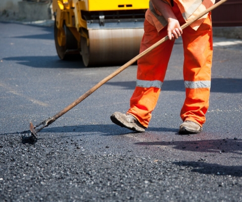 lavori in corso operaio