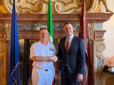 Enrico Castioni, contrammiraglio  Direzione Marittima del Veneto