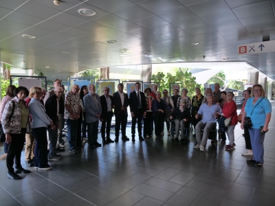  Inaugurazione Mostra Parkinsoniani all'Ospedale dell'Angelo