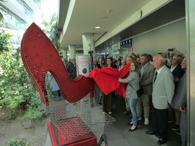 Assessore Damiano scultura attività Azienda Ulss 3 Serenissima