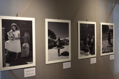 Il consigliere Giusto all'inaugurazione della  mostra Altinum -Tra passato e Futuro