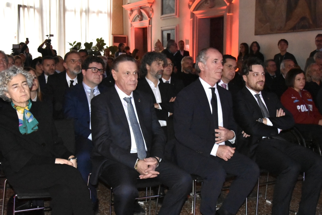 Il vicesindaco Vallotto alla presentazione cerimonie Paralimpiche a Palazzo Balbi