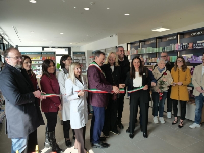 Il sindaco Brugnaro all'inaugurazione nuovo Centro Multiservizi a Trivignano