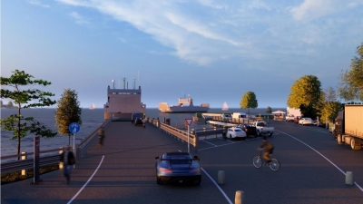  RADDOPPIO DEL TERMINAL NAVE TRAGHETTO DI SANTA MARIA DEL MARE A PELLESTRINA